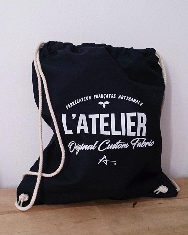 Sac Gym Coton Organic | Canvas, personnalié par L'ATELIER OCF