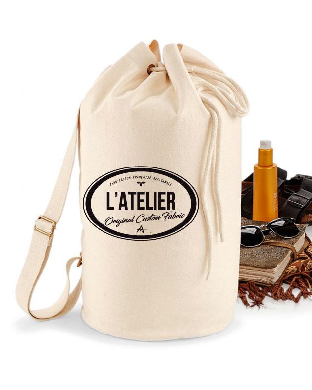 Sac Gym Coton Organic | Canvas, personnalié par L'ATELIER OCF